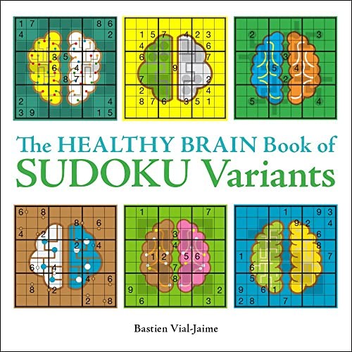 Healthy Brain Book of Sudoku Variants (Healthy Brain Puzzles). Vial-Jaime**
