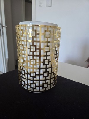 PartyLite Windlicht Jonathan Adler Gold weiß