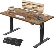 140x60cm Electric Standing Desk with USB Charging Height Adjustable Desk with S
