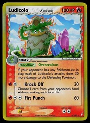 Ludicolo (Delta Species) 6/100 EX Crystal Guardians