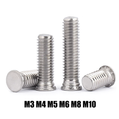 #ad #ad M3 M10 Stainless Steel Pressure Riveting Self Clinching Threaded Studs Bolts $6.79