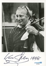 Isaac Stern AUTOGRAPH Signed Violinist Virtuoso Autographed 5x7 Photo ACOA