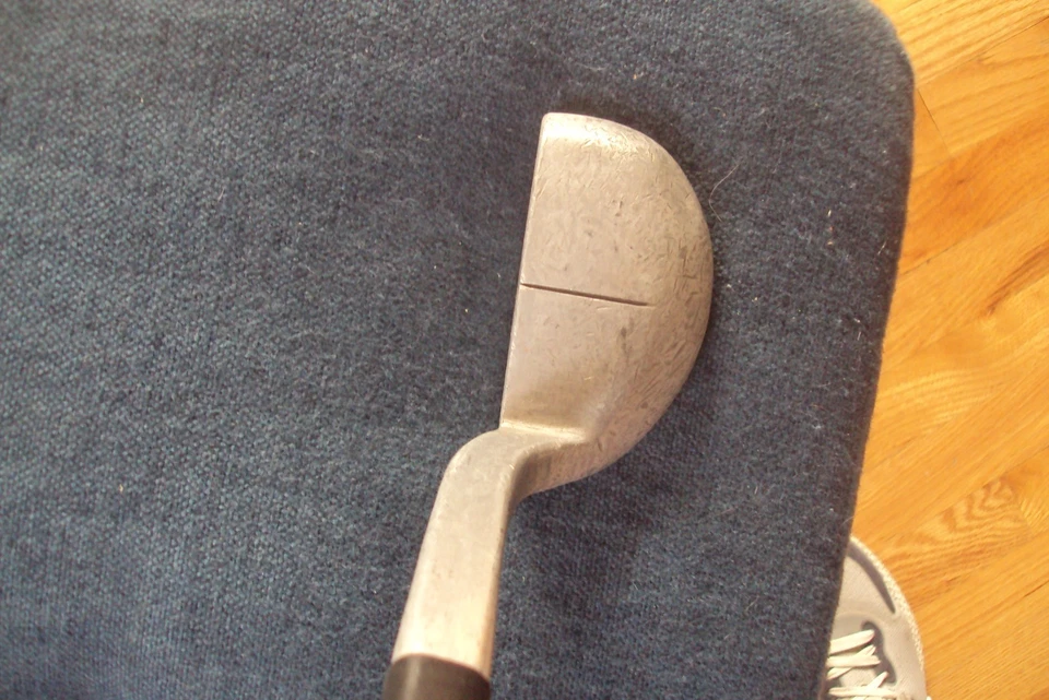 Otey Crisman Selma, Ala 51H mallet putter 35" hickory shaft - Image 4 of 4