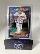 2024 Bowman Chrome - Mike Trout #82 Mojo Refractor