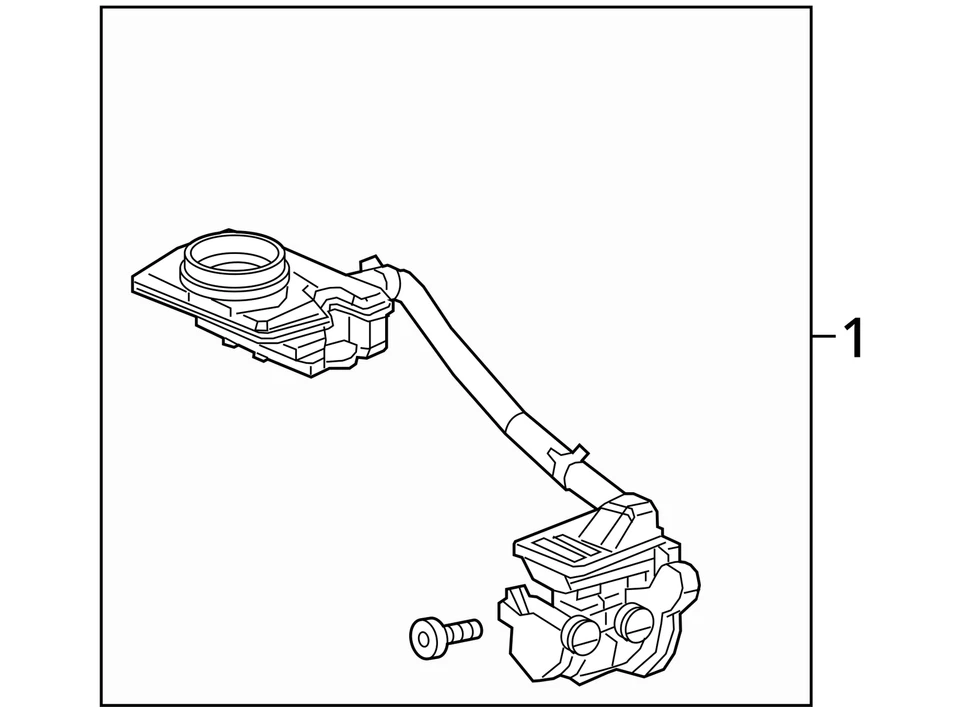Honda CR-V 2017 cilindro maestro de freno usado 1,5 L turbo OEM 541-10075 Foto 4 de 4