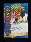 2025-26 Topps Finest Tracy McGrady Masters Autograph Blue X-Fractor RC Auto /99