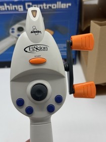 Dreamcast Fission Fishing Rod Controller & Sega Bass Fishing Boxed Excellent