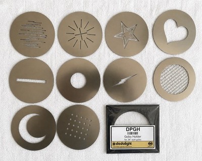 Dedolight DPGH mit 10x Gobos für Projektionsvorsatz