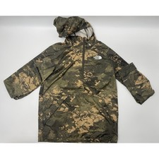 The North Face Youth Junior Camo Anorak Hoodie Jacket XL 18/20