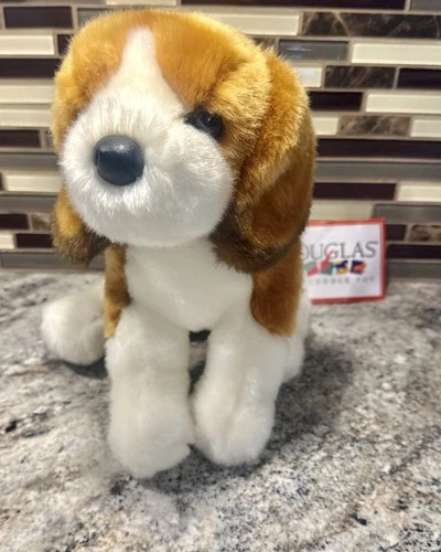 Douglas The Cuddle Toy Beagle Puppy Plush Stuffed Animal 13" NWT