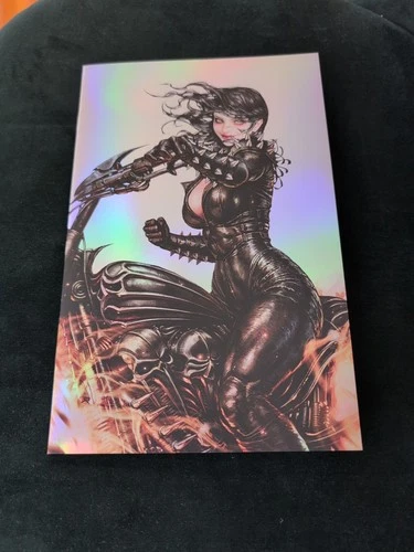 FEMALE GHOST RIDER VIRGIN FOIL  KYUYONG EOM ARTBOOK EXCLUSIVE 1