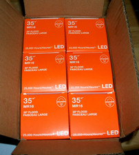3 CASES OF 6 SYLVANIA 5W 12V AC/DC LED MR16 LIGHT BULBS-35W, 22 YEAR LIFE