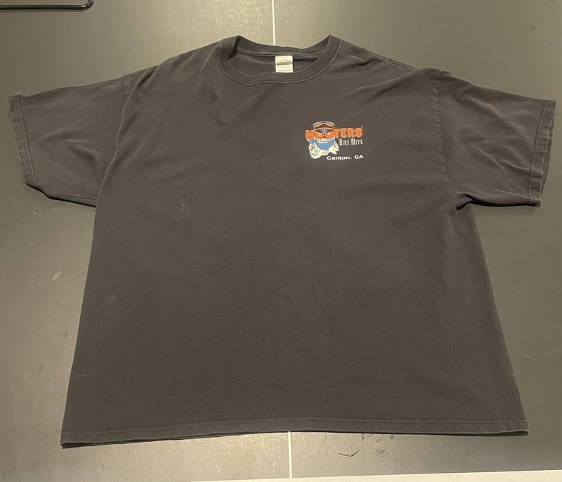 90s Hooters Motorcycles “Bike Nite” Tee | Black | XXL | New