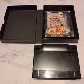 Fatal Fury Special Neo Geo AES ROM Cart Box Manual SNK Japan Tested