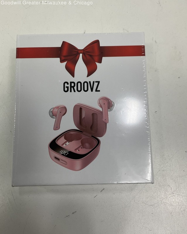 Groovz Wireless Pink Headphones (Sealed)