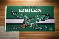 Philadelphia Eagles Super Bowl Champions  Flag Banner 3*5