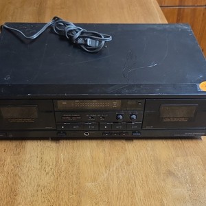 Sony TC-WR570 Dual Cassette Deck Auto Reverse Dolby NR High Speed Dubbing