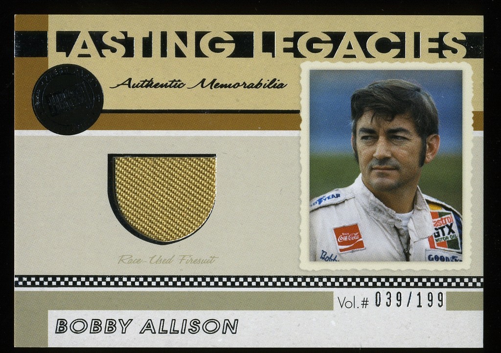 2011 Press Pass Legends BOBBY ALLISON "Motorsports Masters" AUTO 39/99 