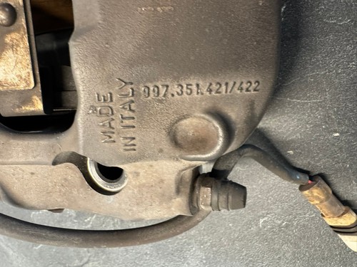 Bremssattel Vorne Links Porsche 911 997 Orig. 997351421 997351422 - Bild 2 von 3