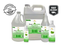 Vegetable Glycerin USP Kosher VG Food Grade 100% Natural - All Sizes