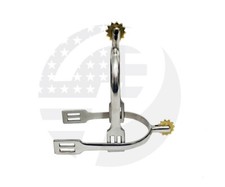 HORSE RIDING SPURS LIGHT WEIGHT COLOR SILVER