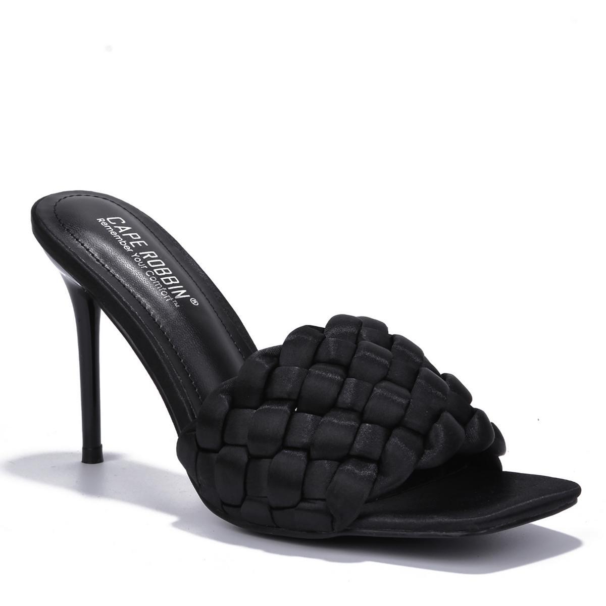 Женские черные шлепанцы Cape Robbin Miella туфли 85 средние BM BHFO 7886 4690₽