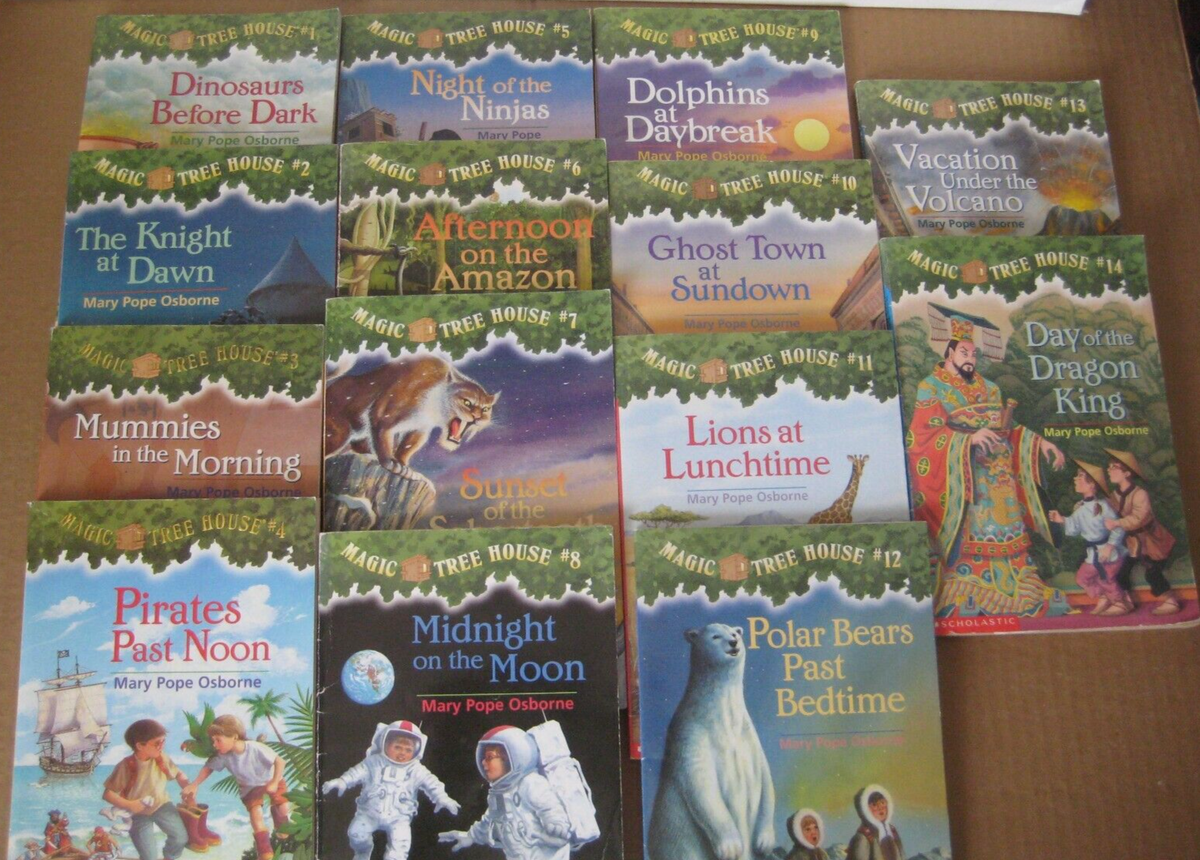 Magic Tree House Chapter Books by Mary Pope Osborne Set (sequence