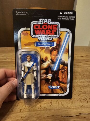 Star Wars The Vintage Collection  Obi-Wan Kenobi (The Clone Wars) VC 103 (New!) - Picture 1 of 9