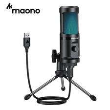 MAONO Gaming USB Microphone Desktop Condenser Podcast Microfono Recording