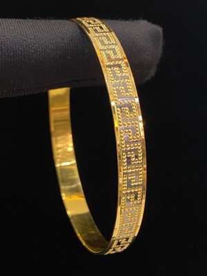 Collier Chaîne Balle En Or Jaune 22K 916 - Longueur 16 Pouces - Poids 7g - Fait Main à Dubai - Neuf Avec étiquettes