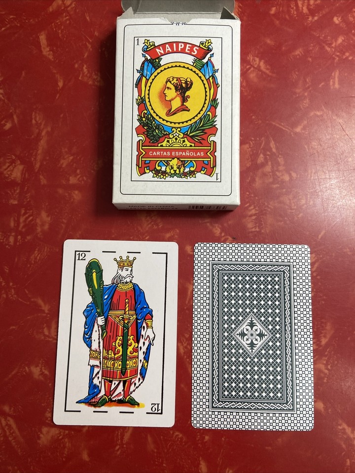 NAIPES SPANISH PLAYING CARDS DECK CARTAS ESPANOLAS eBay