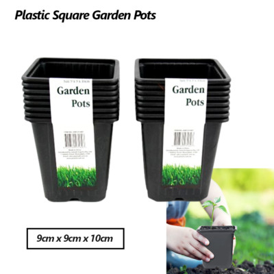 Plastic Plant Flower Garden Pots Nursery Seedlings Pots Growing ...