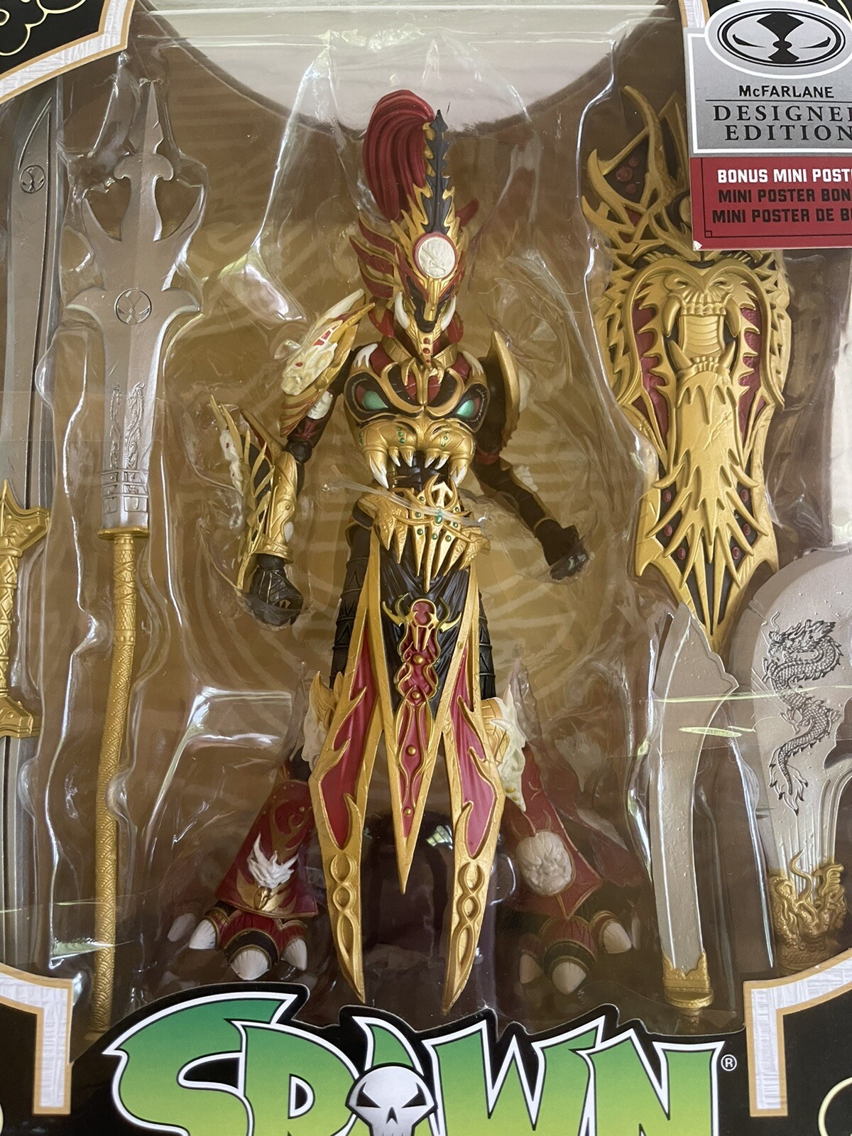 McFarlane Spawn – Mandarin Spawn Deluxe Designer Edition 1/12 – NEUF