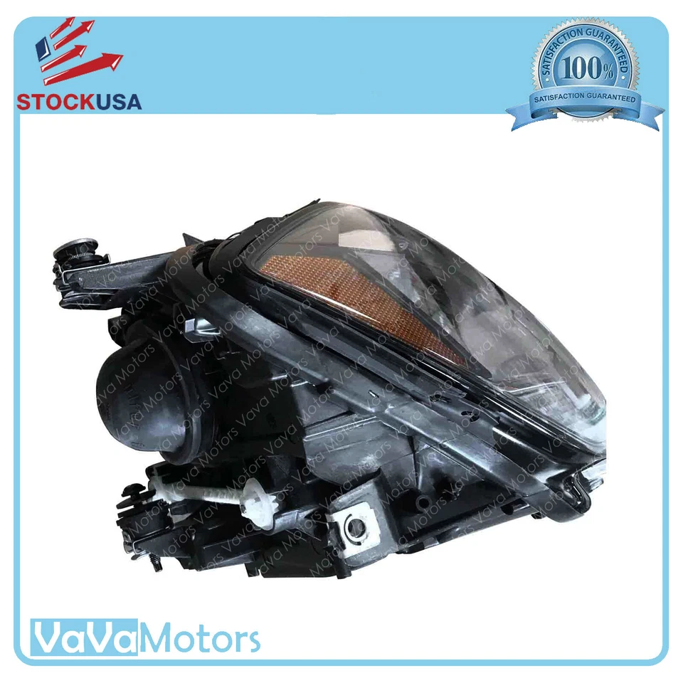 Fits 2018 2020 Volkswagen Golf & GTI Halogen Headlight Assembly Passenger Side - Image 3 of 4