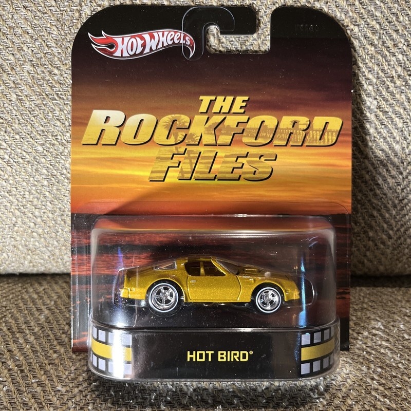 HOT WHEELS - Retro Entertainment ROCKFORD Files - HOT BIRD Pontiac Firebird GOLD
