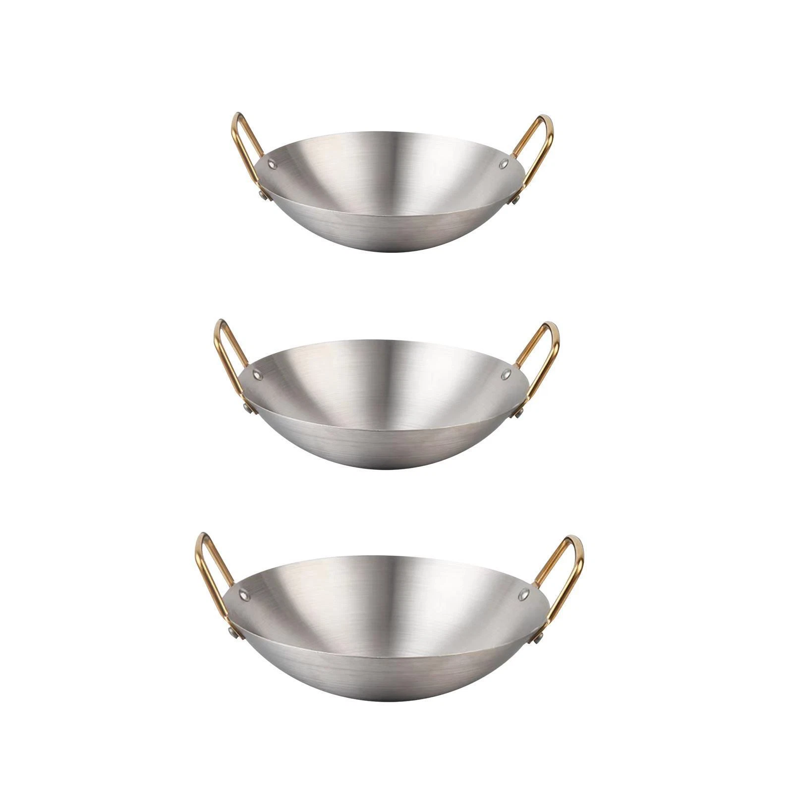 Stainless Steel Wok Frying Pan Multifunctional Stovetop Restaurant Dry Pot Stir
Opens in a new windo