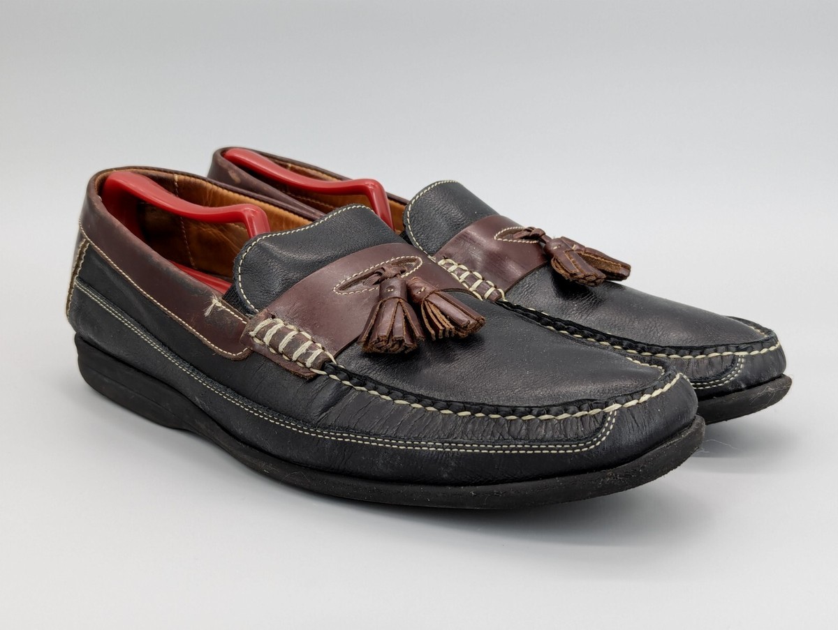 Johnston Murphy 25-3981 Locklin Oiled Leather Tassel Two 