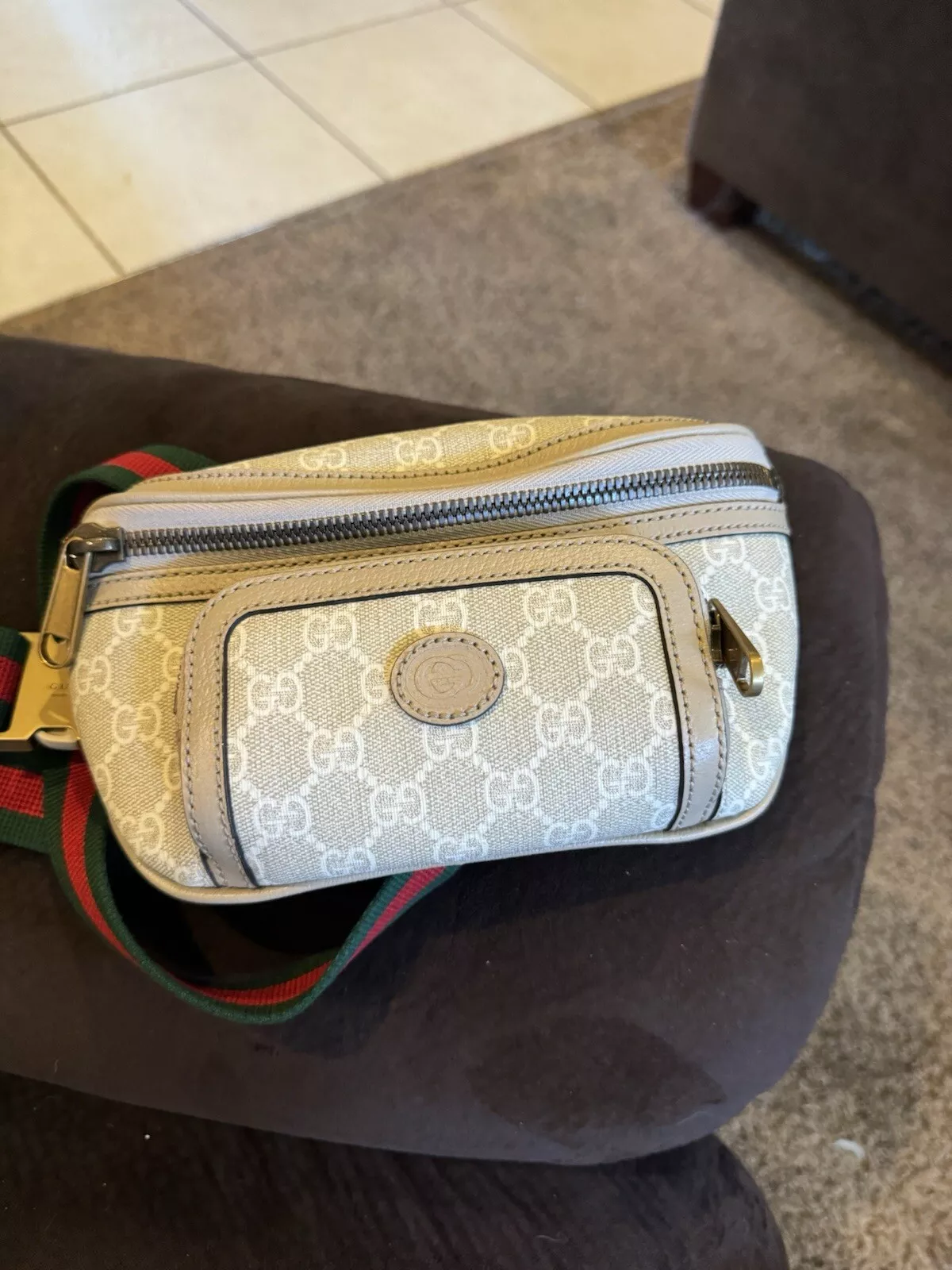 authentique gucci sac ceinture femmes