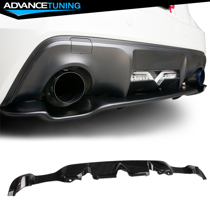 2013-2020 Scion FRS Toyota 86 Subaru BRZ OE Style Gloss Black Rear Lip ...