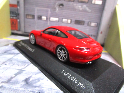 PORSCHE 911 - 991 Carrera Coupe S red rot 2012 Minichamps 1:43 | eBay