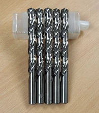 5PC 13/32" M2 HSS Drill Bits Full Grounded