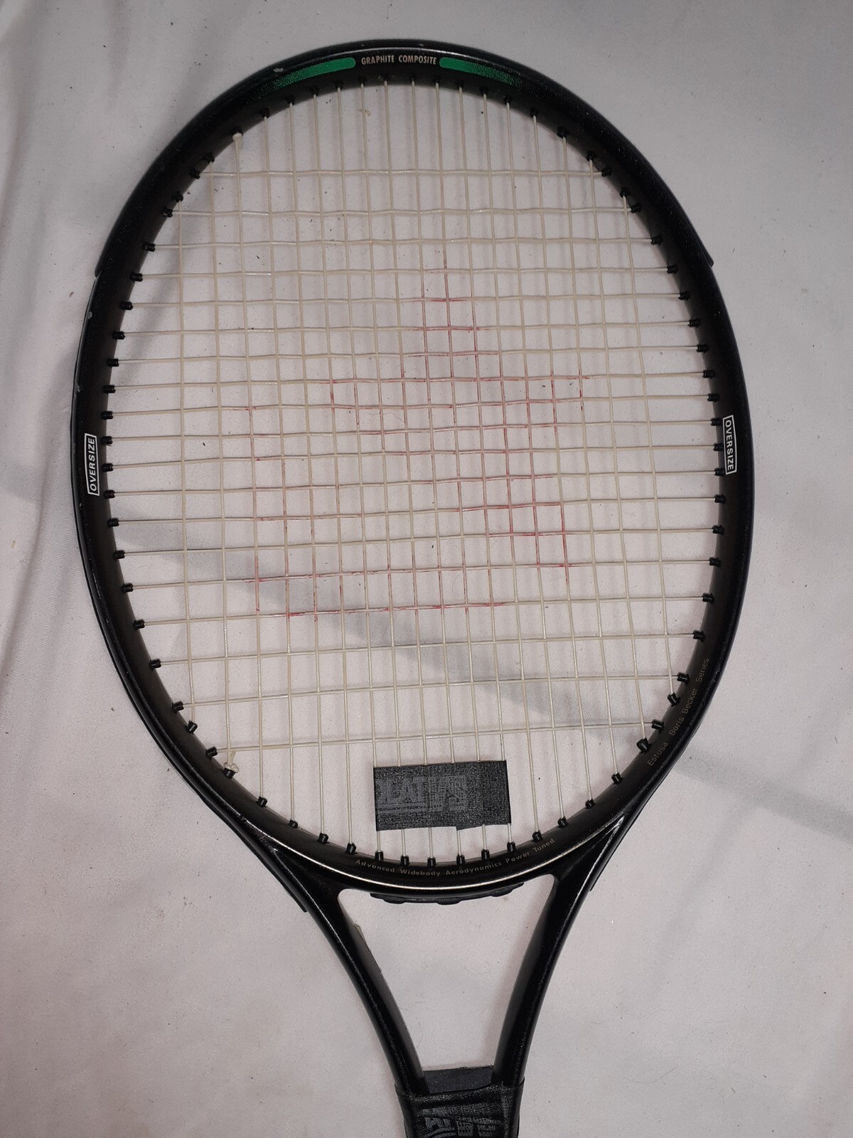 Boris Becker ESTUSA Super FM Graphite Oversize Tennis Racquet Grip Size