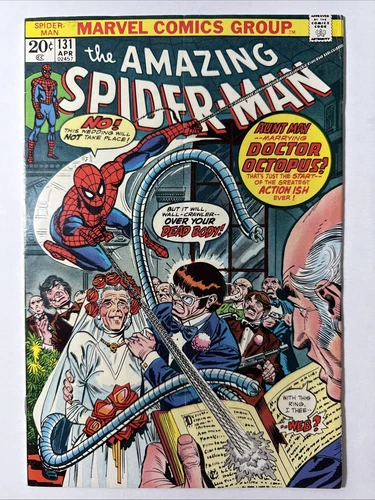 Amazing Spider-Man #131 VG/FN 5.0 1974 Marvel Comics Bronze Age Aunt May Doc Ock