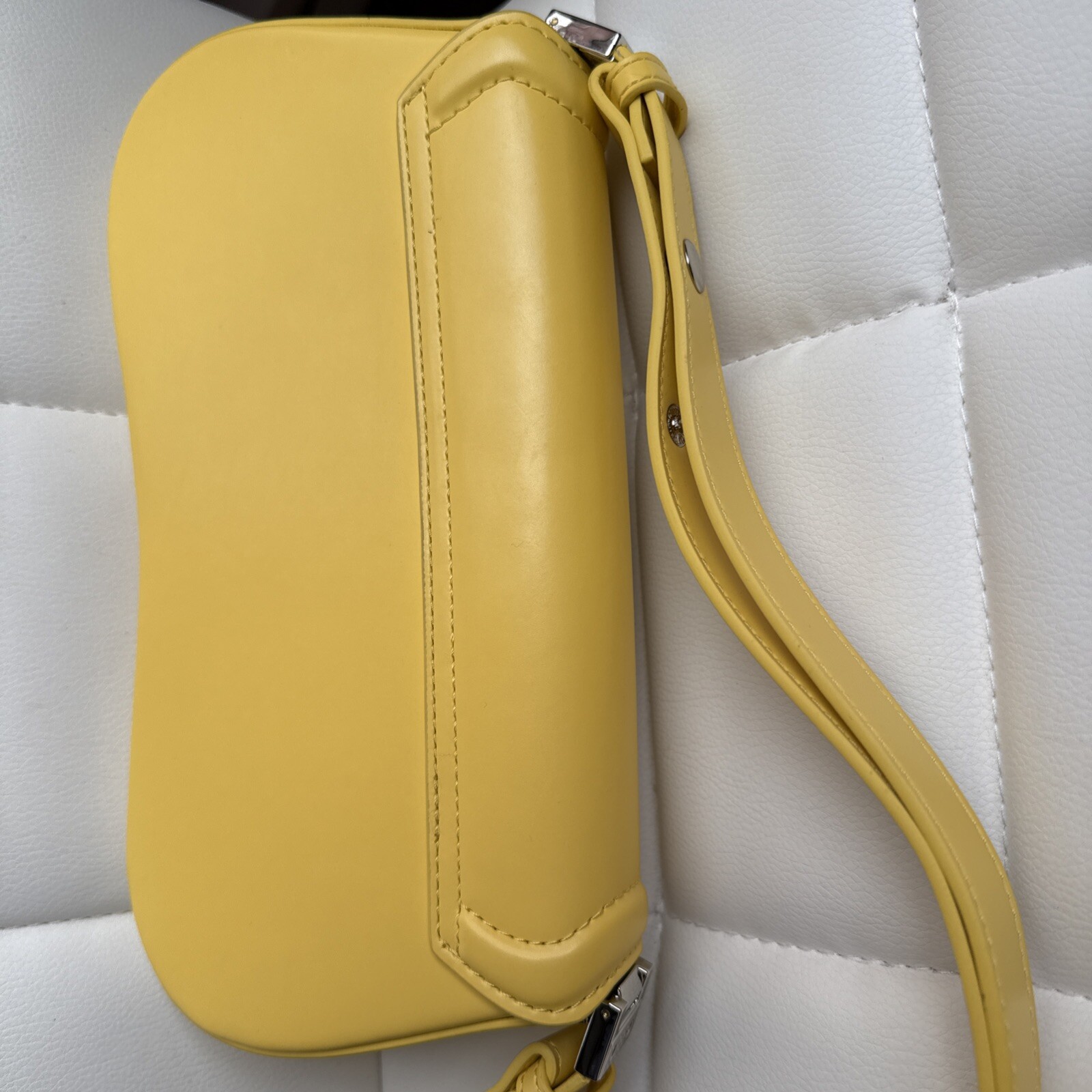 JW PEI Joy Shoulder Bag Purse Yellow Vegan Leather image 8