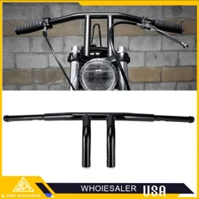 1-1/4" 8" RISE T-BARS HANDLEBAR DRAG BAR RETRO MOTORCYCLE CUSTOM FOR HARLEY CVO