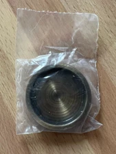 2 inch (2 1/8 O.D.) Round Finger Pocket Door Pull ~ Satin Antique Bronze ~ NEW