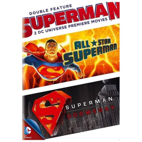 All Star Superman / Doomsday DVD 2 cartoon movies DC comics superhero  animated! 883929330720 | eBay