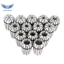 14Pcs ER20 1/16"-1/2" Spring Collet Set for CNC Milling Lathe Tool Workholding