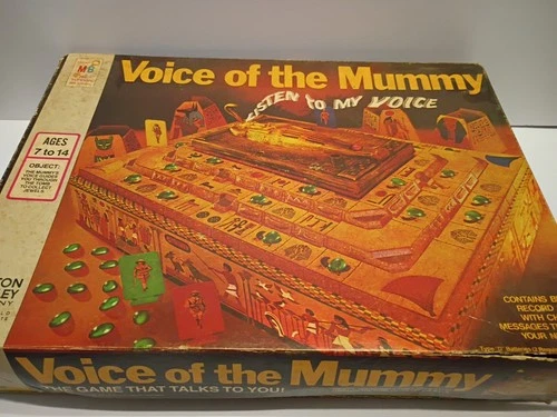 Vintage Milton Bradley (1971) Voice of the Mummy Board Game *Missing Pieces*
