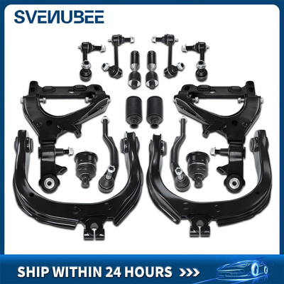 For Chevy Trailblazer GMC Front Upper Lower Control Arm Ball Joint Tie Rod 04-07